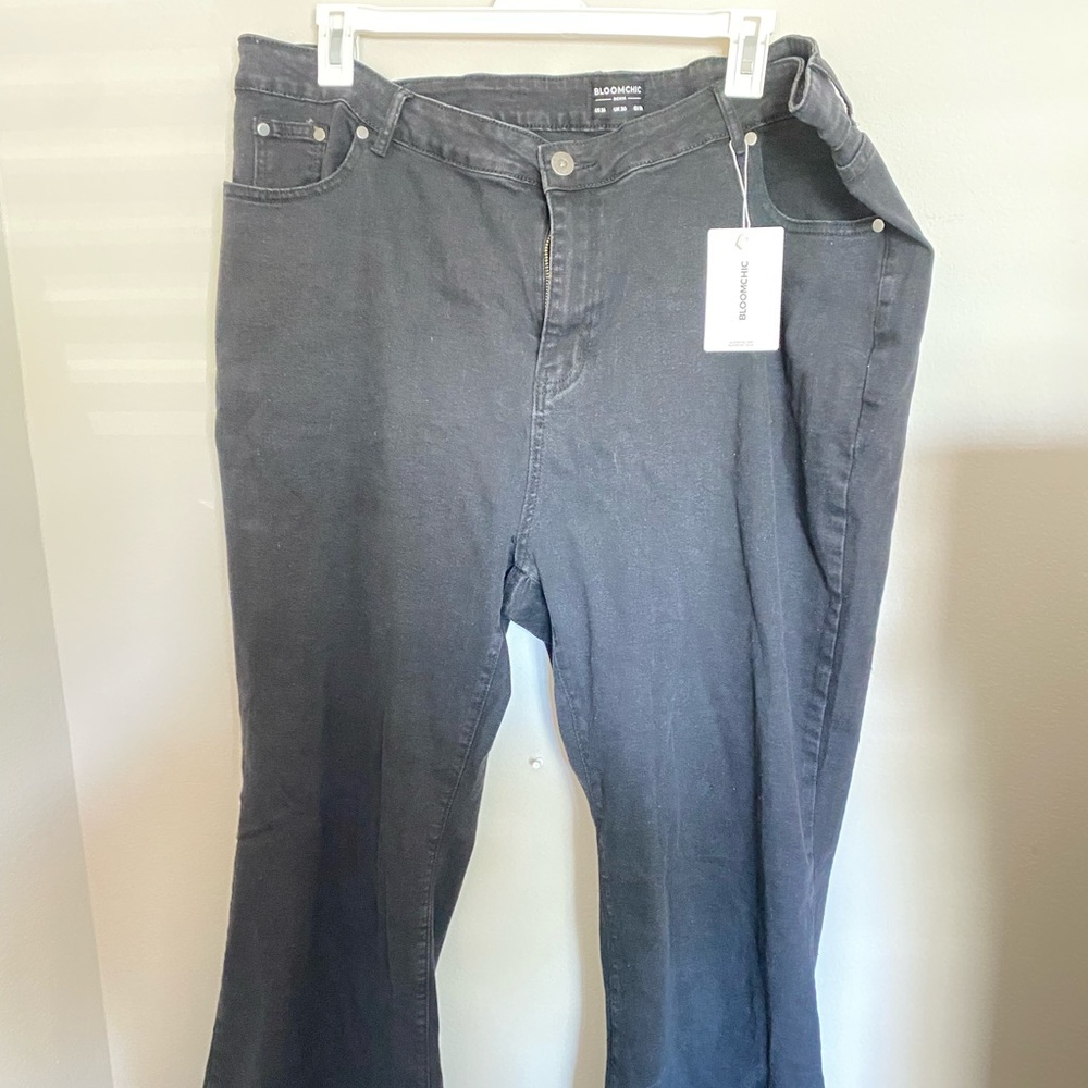 Black Flare Jeans